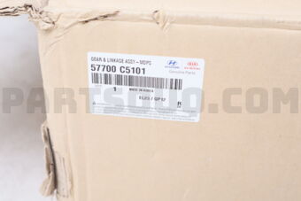 57700C5101 GEAR &amp; LINKAGE ASSY-MDPS