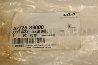 57726S9000 JOINT ASSY-INNER BALL
