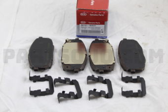 581011MA01 PAD KIT-FR DISC BRAKE