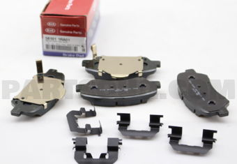 581011RA01 PAD KIT-FR DISC BRAK