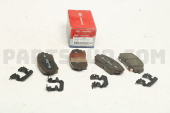 581011YA00 PAD KIT BRAKE FRONT