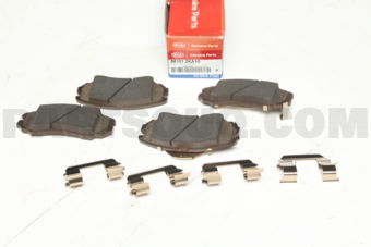 581012KA10 PAD KIT BRAKE FRONT