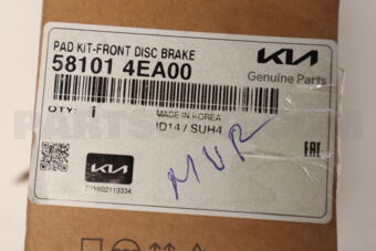 581014EA00 PAD KIT-FR DISC BRAK