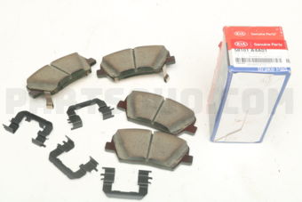 58101A4A01 PAD KIT-FRONT DISC BRAKE