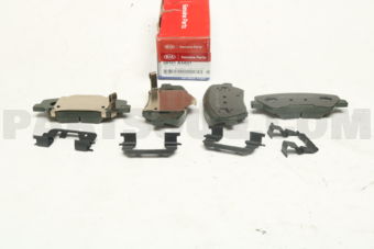 58101A4A01 PAD KIT-FRONT DISC BRAKE
