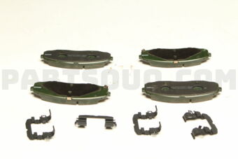 58101A9A20 PADKIT-FRONTDISCB