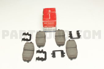 58101B2A20 PADKIT-FRONTDISCB