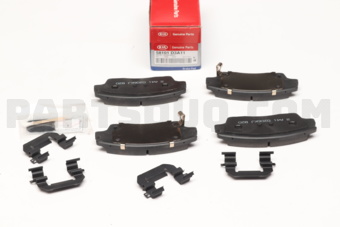 58101D3A11 PADKIT-FRONTDISCB