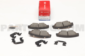 58101D3A11 PADKIT-FRONTDISCB