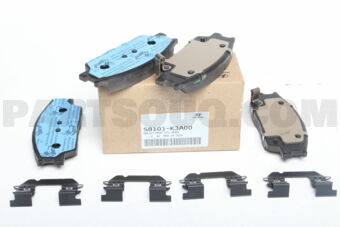 58101K3A00 PAD KIT-FRONT DISC BRAKE