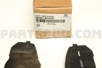 58101N7A20 PAD KIT-FRONT DISC BRAKE