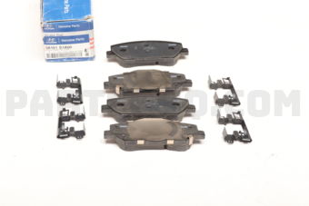 58101S1A00 PAD KIT-FRONT DISC BRAKE