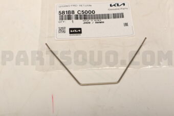 58188C5000 SPRING-PAD RETURN