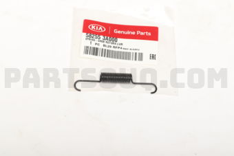 582553A000 SPRING-SHOE RETURN LWR