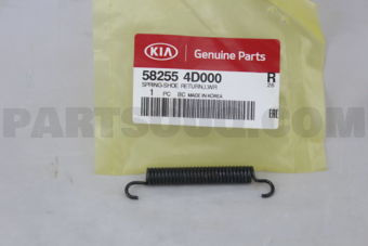 582554D000 SPRING-SHOE RETURN LWR
