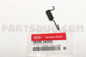 582683A000 SPRING-SHOE RETURN UPR