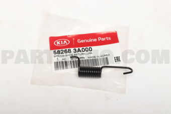 582683A000 SPRING-SHOE RETURN UPR