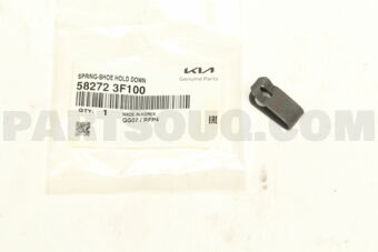 582723F100 SPRING-SHOE HOLD DOWN