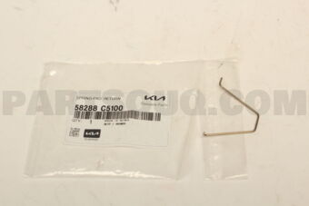 58288C5100 SPRING-PAD RETURN