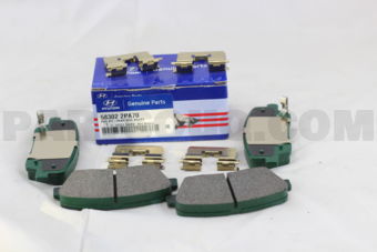 583022PA70 PAD KIT-RR DISC BRAKE