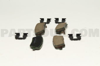 583022WA01 PAD KIT-REAR DISC BRAKE