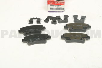 58302A4B50 PAD KIT-REAR DISC BRAKE