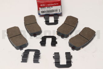 58302A9A10 PAD KIT-REAR DISC BR