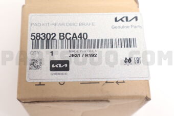 58302BCA40 PAD KIT-REAR DISC BRAKE