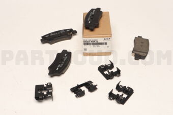 58302N9A15 PAD KIT-REAR DISC BRAKE