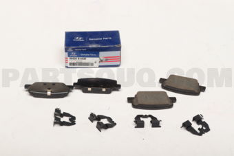 58302S1A30 PAD KIT-REAR DISC BRAKE