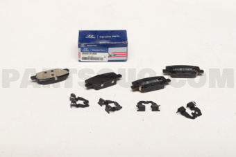 58302S1A30 PAD KIT-REAR DISC BRAKE
