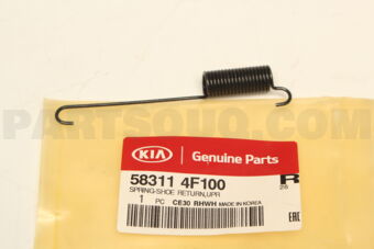 583114F100 SPRING-SHOE RETURN UPR