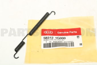 583121G000 SPRING-SHOE RETURN LWR