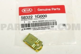 583221G000 SPRING-SHOE HOLD DOWN