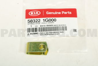 583221G000 SPRING-SHOE HOLD DOWN