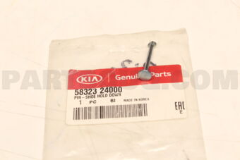 5832324000 PIN-SHOE HOLD DOWN
