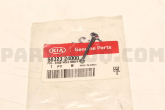 5832324000 PIN-SHOE HOLD DOWN