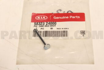 5832324000 PIN-SHOE HOLD DOWN