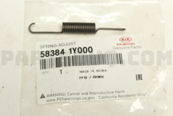 583841Y000 SPRING-ADJUST