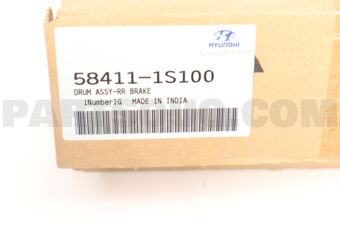 584111S100 DRUM ASSY-RR BRAKE