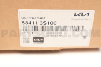 584113S100 DISC-RR BRAKE