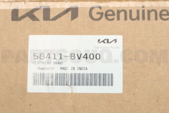 58411BV400 DISC-REAR BRAKE