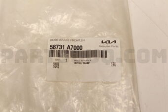 58731A7000 HOSE-BRAKE FRONT,LH
