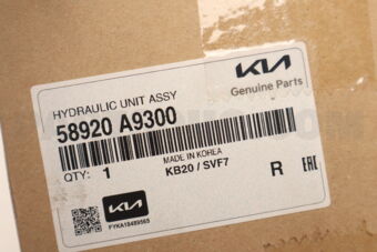 58920A9300 HYDRAULIC UNIT ASSY