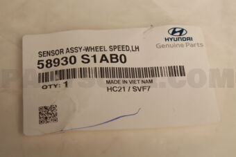 58930S1AB0 SENSOR ASSY-WHEEL SPEED,LH