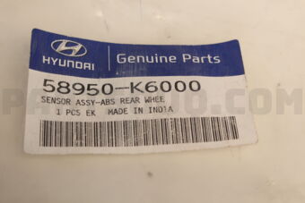 58950K6000 SENSOR ASSY-ABS REAR WHEEL,LH