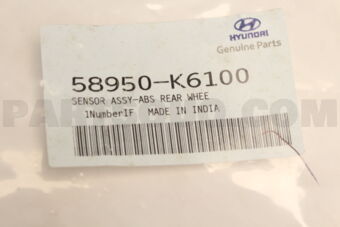 58950K6100 SENSOR ASSY-ABS REAR WHEEL,LH