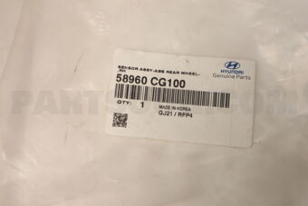 58960CG100 SENSOR ASSY-ABS REAR WHEEL,RH
