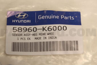 58960K6000 SENSOR ASSY-ABS REAR WHEEL,RH
