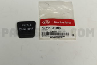 597112S100 PAD-PEDAL